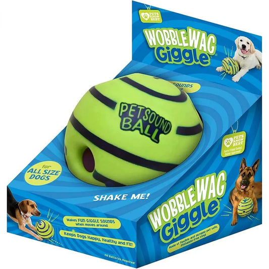 Wobble Wag Giggle Ball – Der interaktive Spielspaß für Hunde jeder Größe!