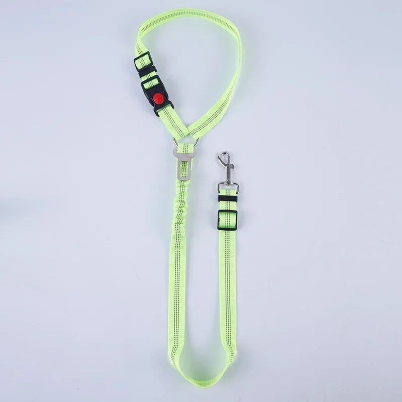 2-in-1 Verstellbarer Auto-Sicherheitsgurt für Hunde & Katzen
