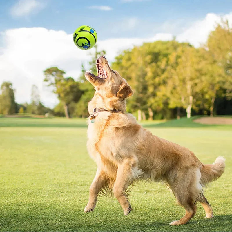 Wobble Wag Giggle Ball – Der interaktive Spielspaß für Hunde jeder Größe!
